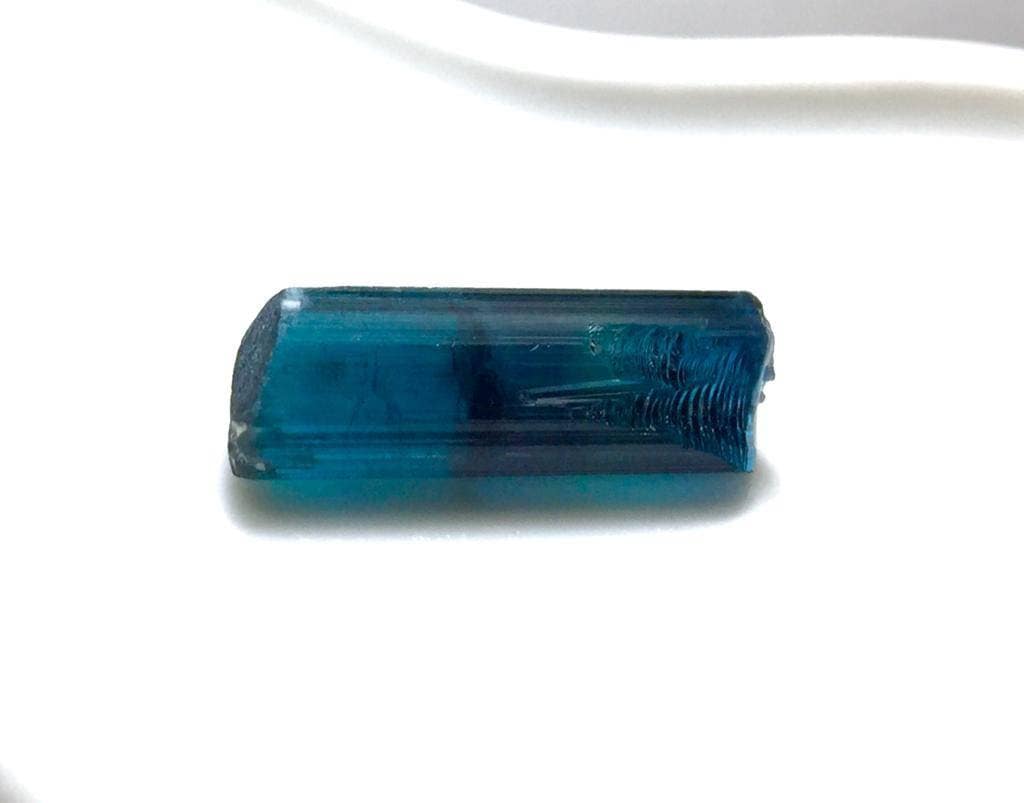 Ink Blue Terminated Tourmaline Crystal