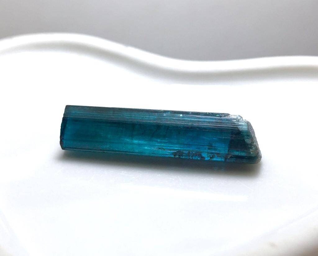 Indicolite Tourmaline Crystal