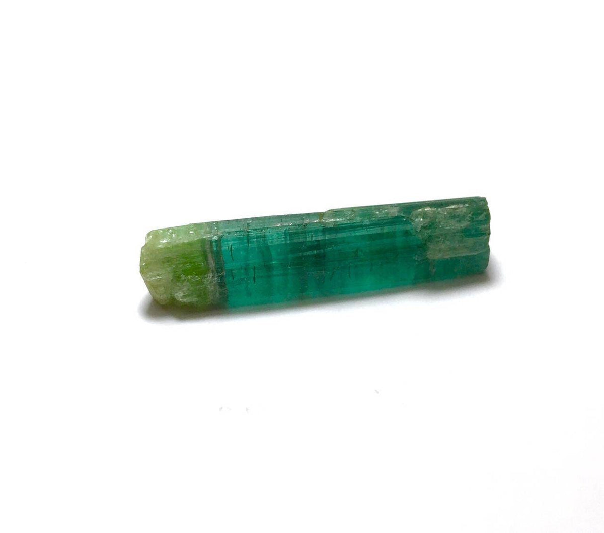 Bi Color Terminated Tourmaline Crystal