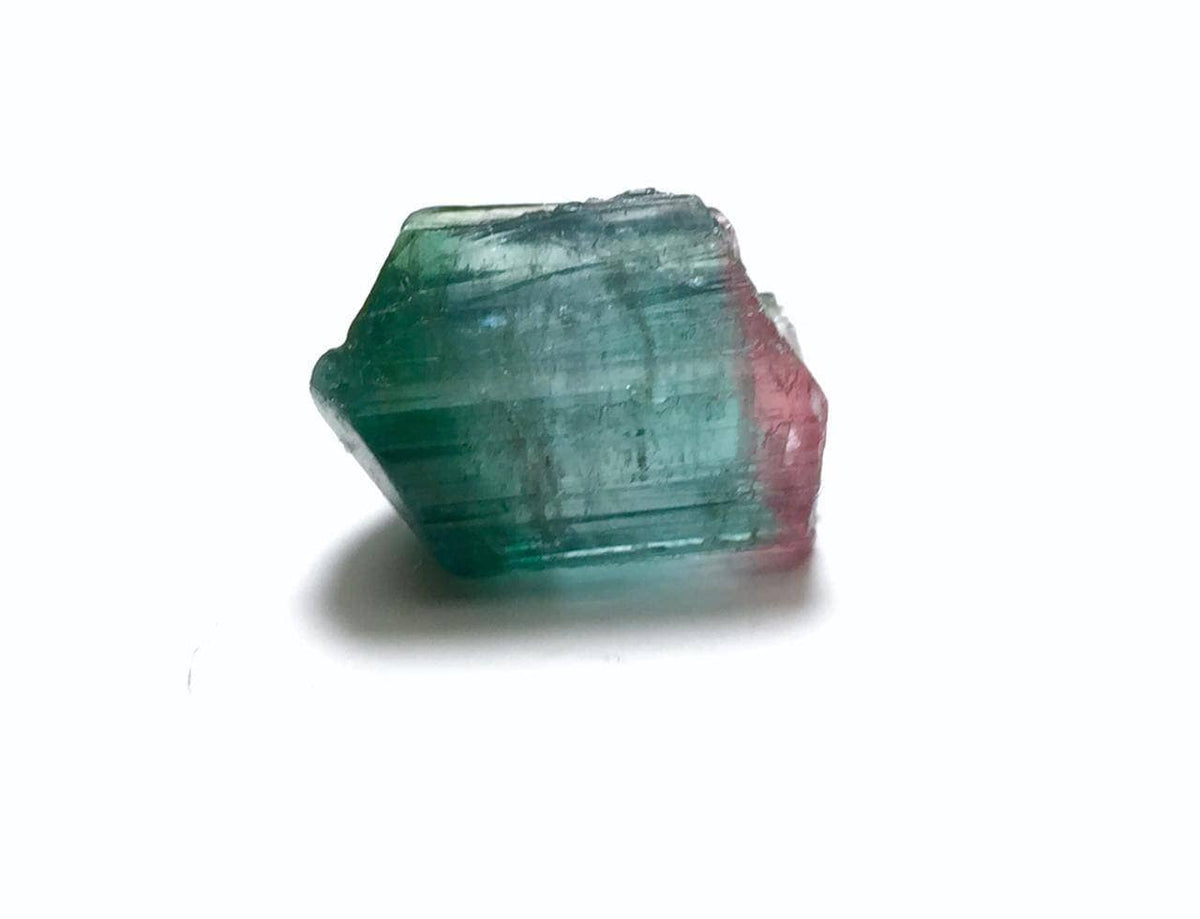 Bi Color Terminated Tourmaline Crystal