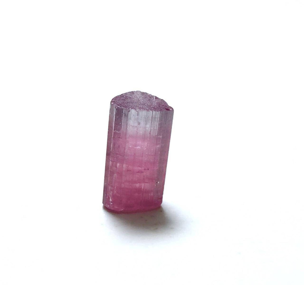 Purple Cap Bi Color Terminated Tourmaline Crystal