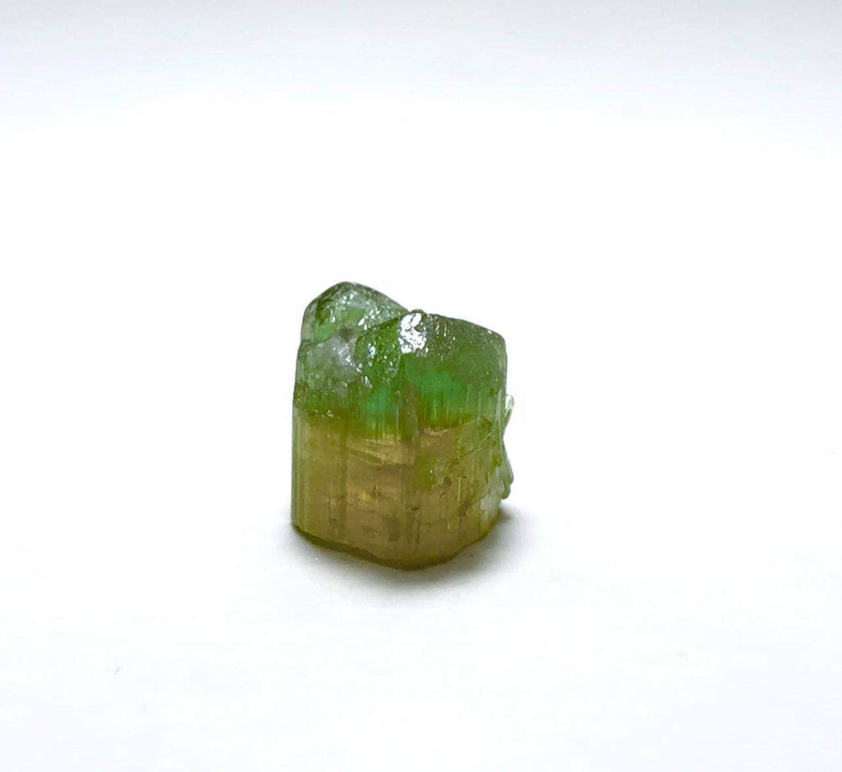 Bi Color Terminated Tourmaline Crystal