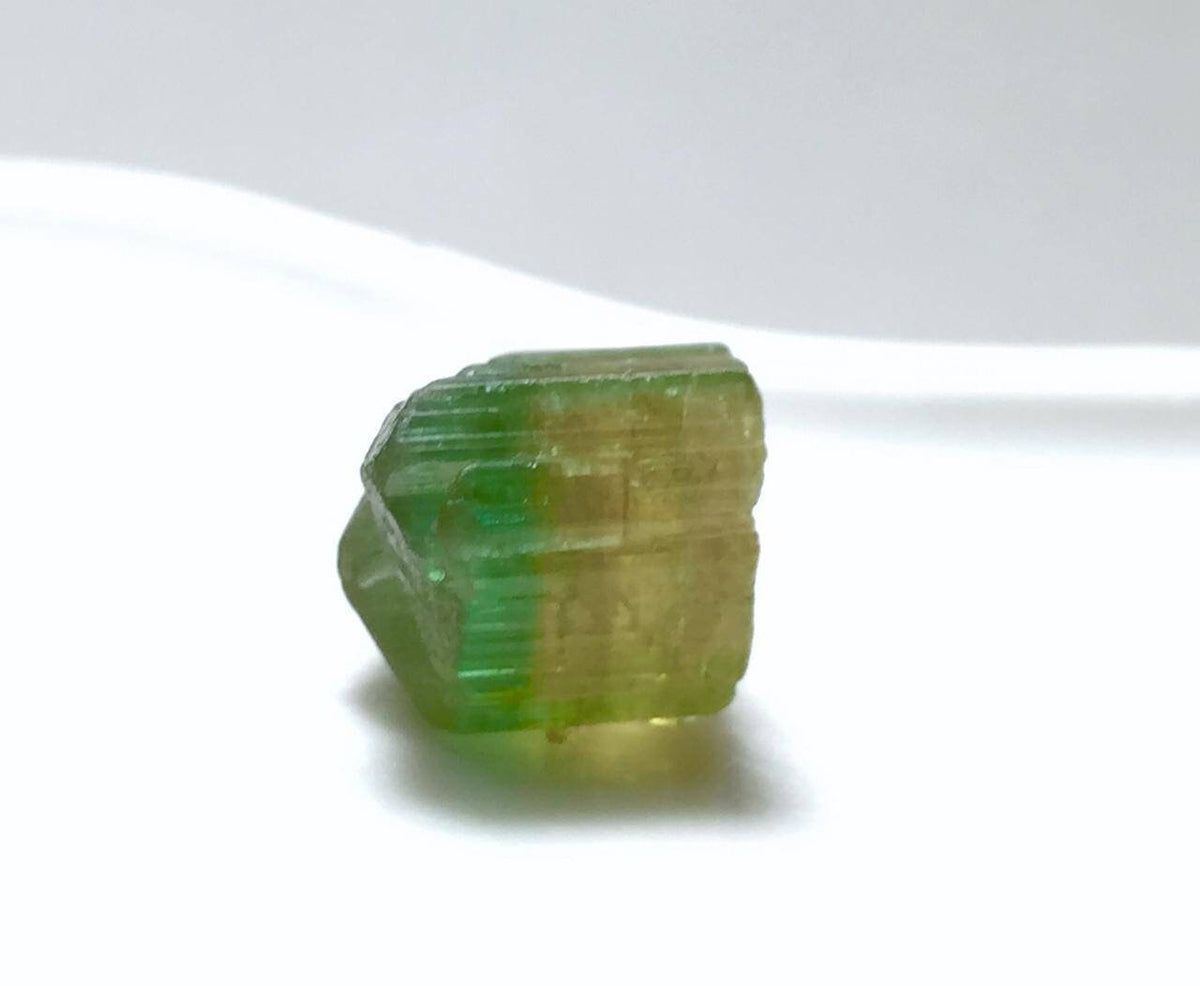 Bi Color Terminated Tourmaline Crystal