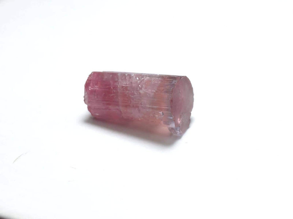 Pink Etched Tourmaline Crystal
