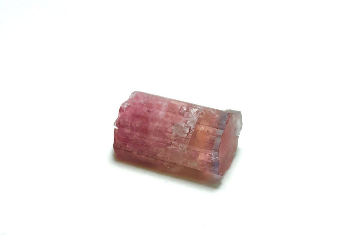 Pink Etched Tourmaline Crystal