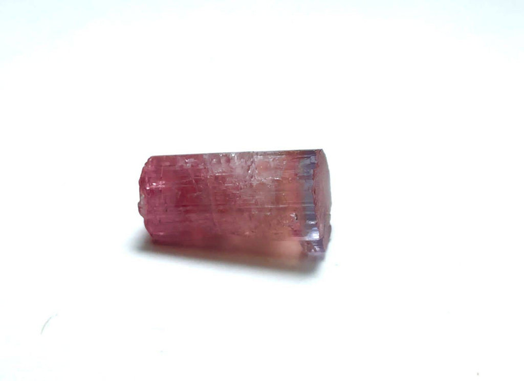 Pink Etched Tourmaline Crystal