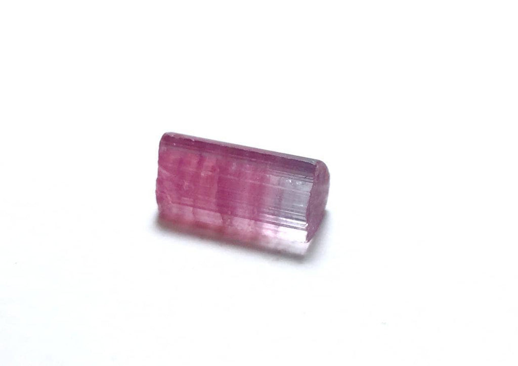 Purple Cap Bi Color Terminated Tourmaline Crystal