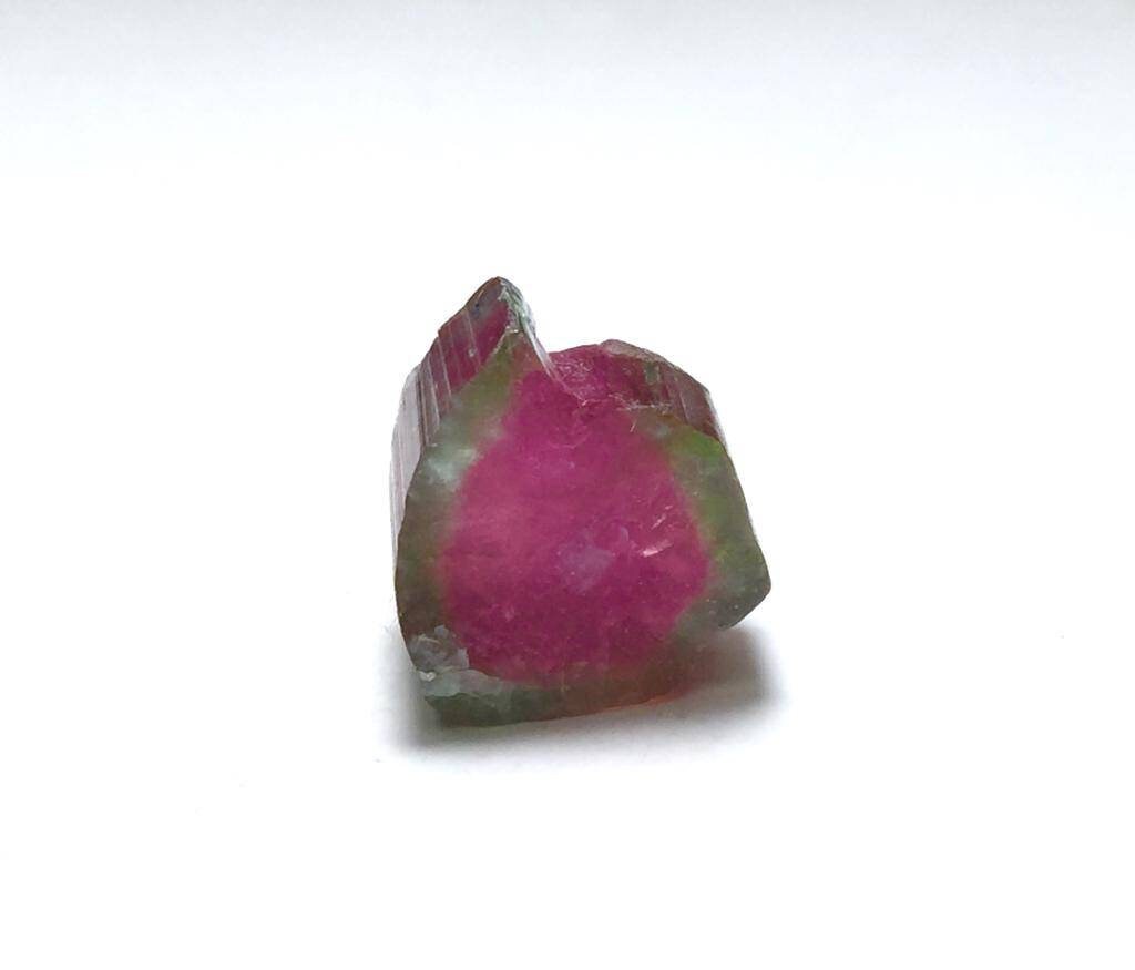 Watermelon Tourmaline Slice