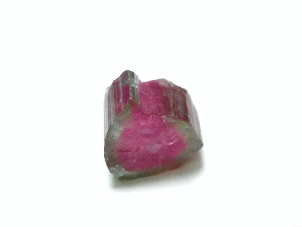 Watermelon Tourmaline Slice