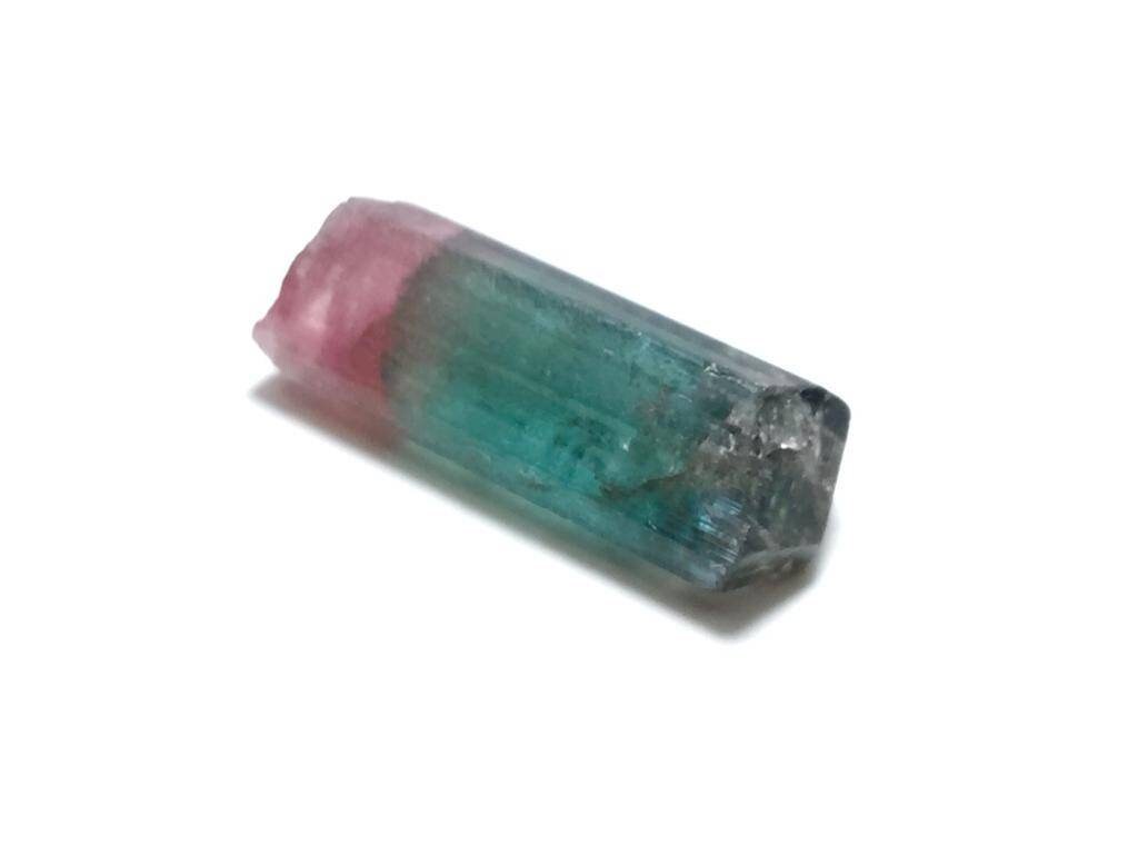 Bi Color Terminated Tourmaline Crystal