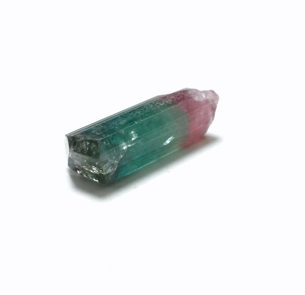 Bi Color Terminated Tourmaline Crystal