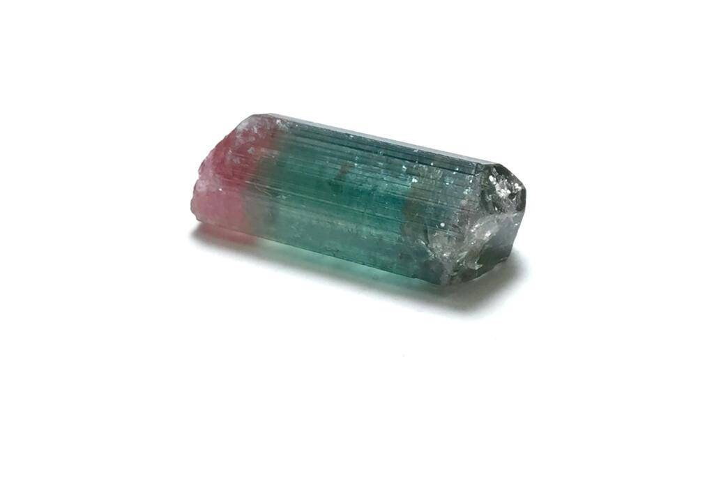 Bi Color Terminated Tourmaline Crystal