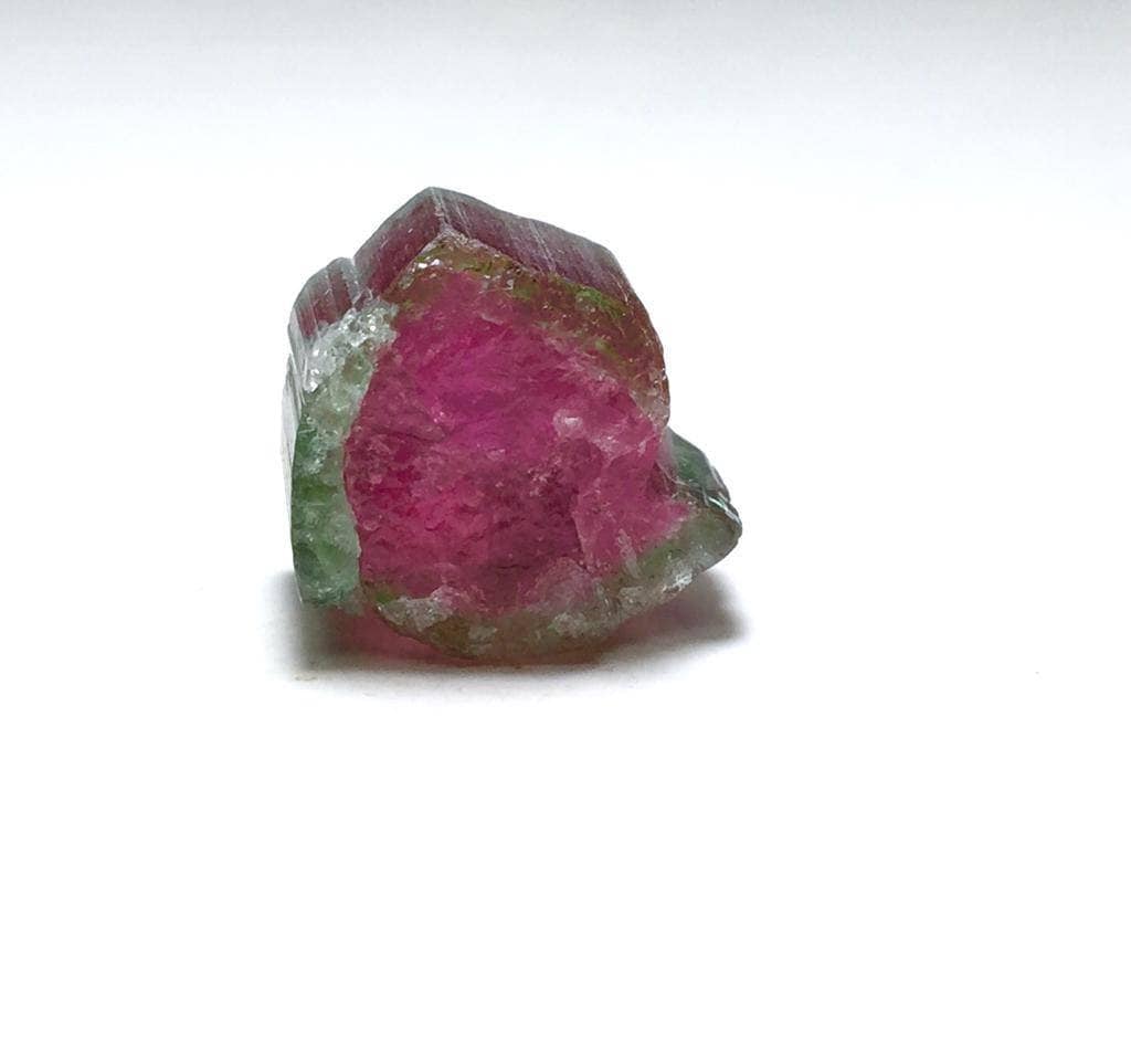 Watermelon Tourmaline Slice
