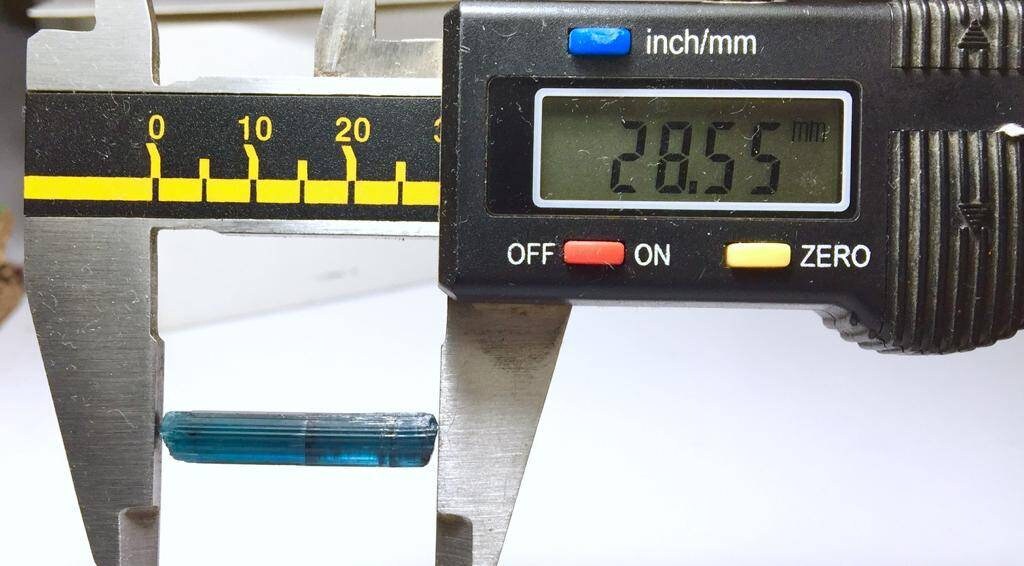 Blue Indicolite Tourmaline Crystal