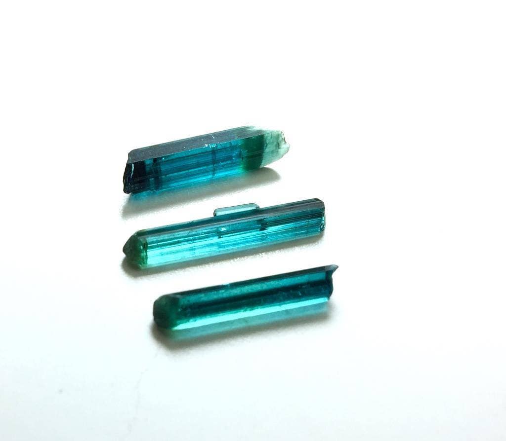Neon Blue Tourmaline Crystals