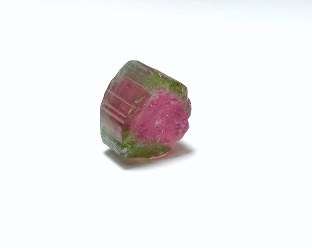 Watermelon Tourmaline Slice