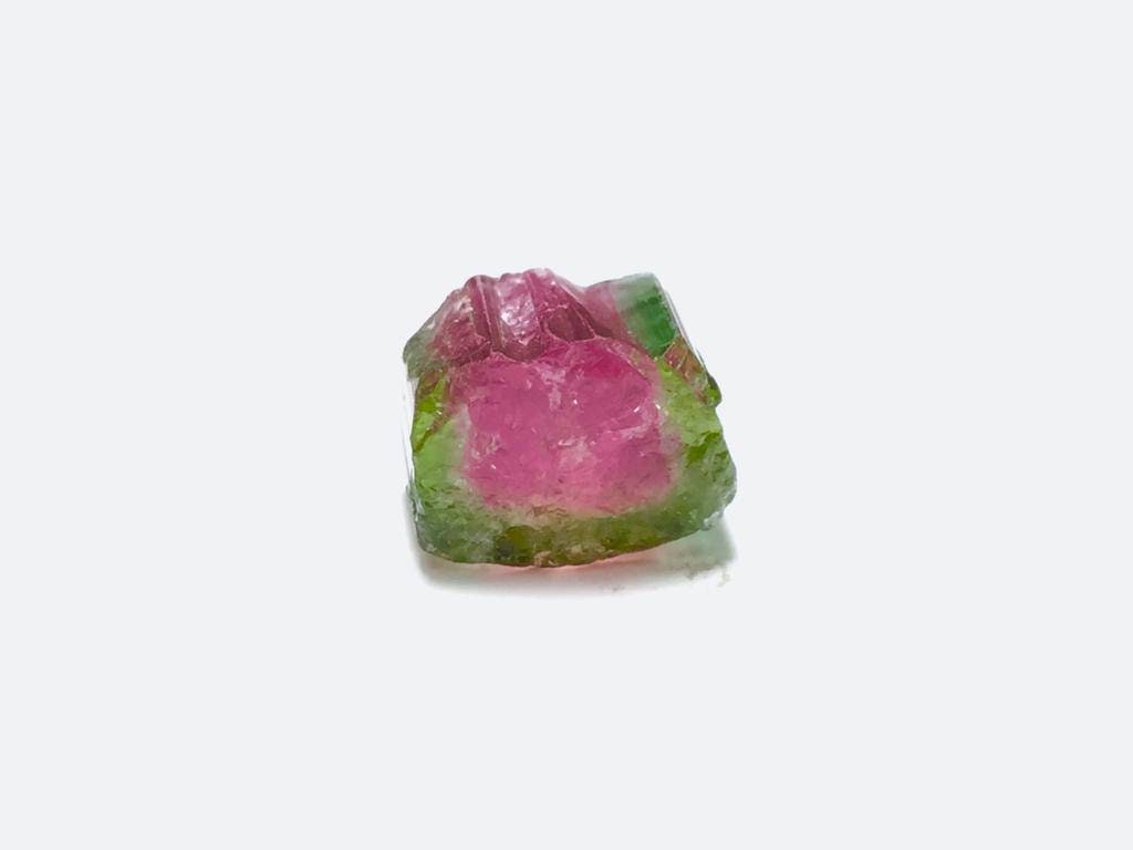 Watermelon Tourmaline Slice
