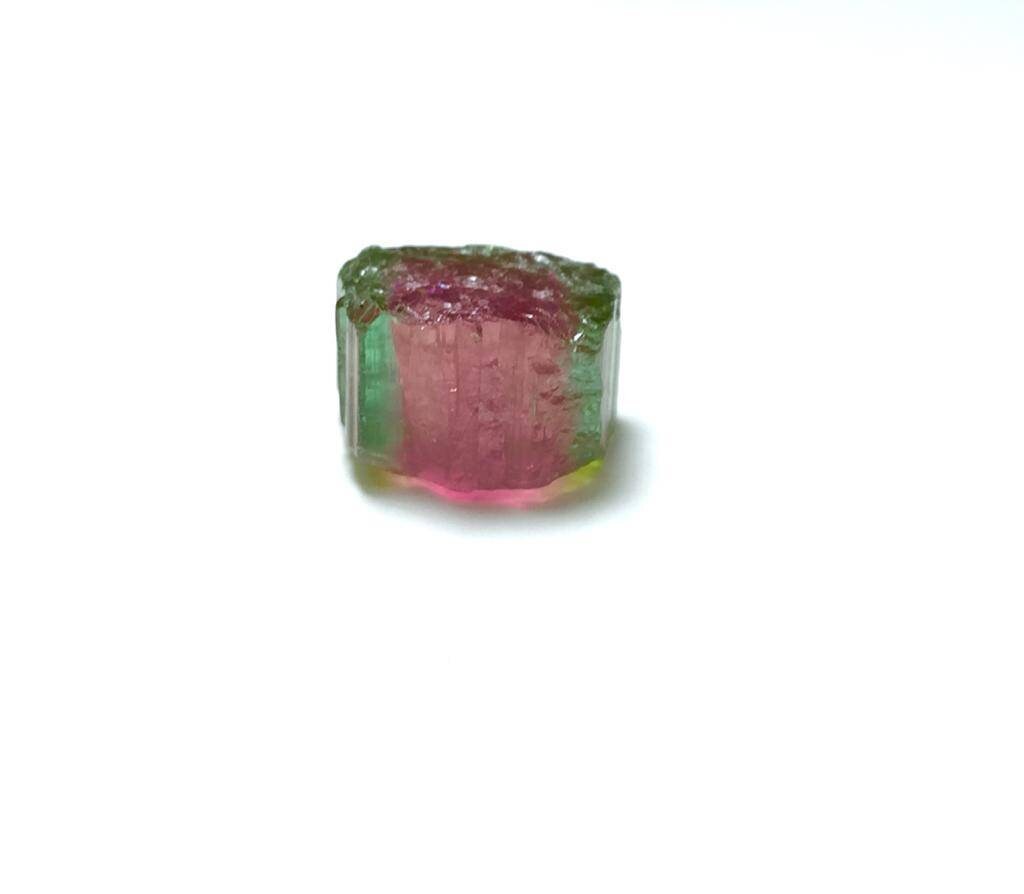 Watermelon Tourmaline Slice