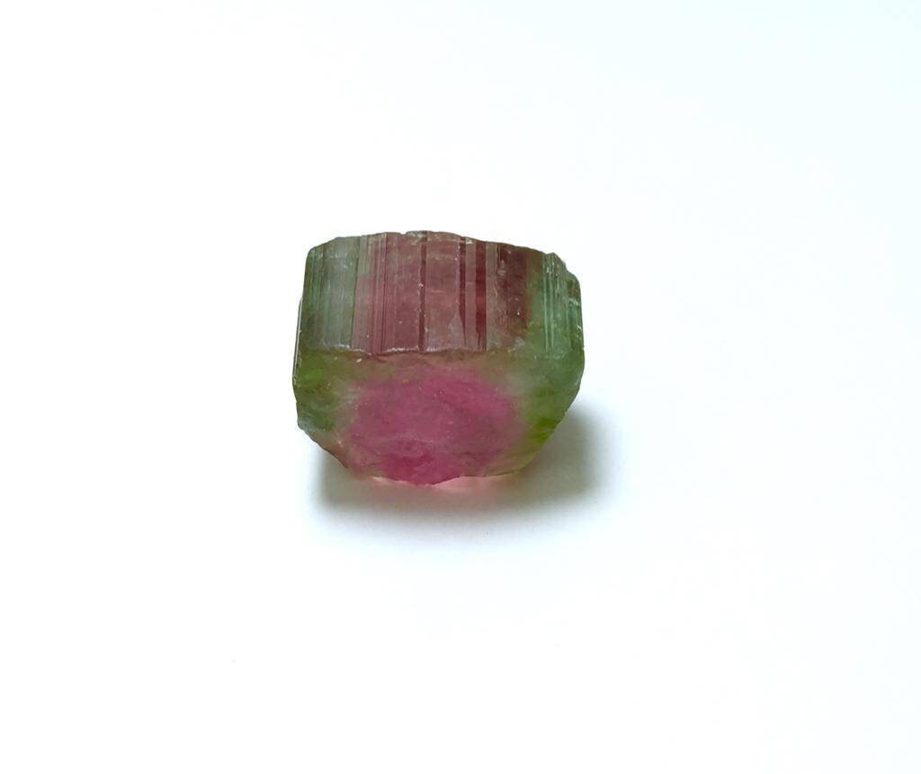 Watermelon Tourmaline Slice
