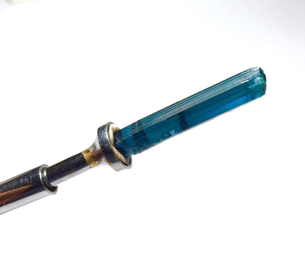 Blue Indicolite Tourmaline Crystal