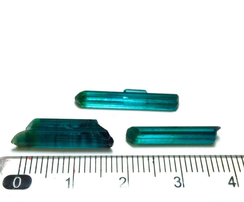 Neon Blue Tourmaline Crystals