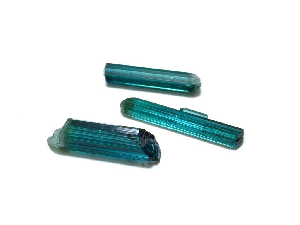 Neon Blue Tourmaline Crystals