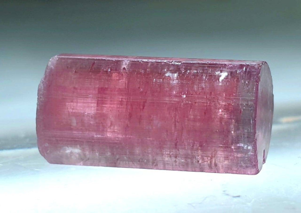 Bubble Pink Bi Color Tourmaline Crystal