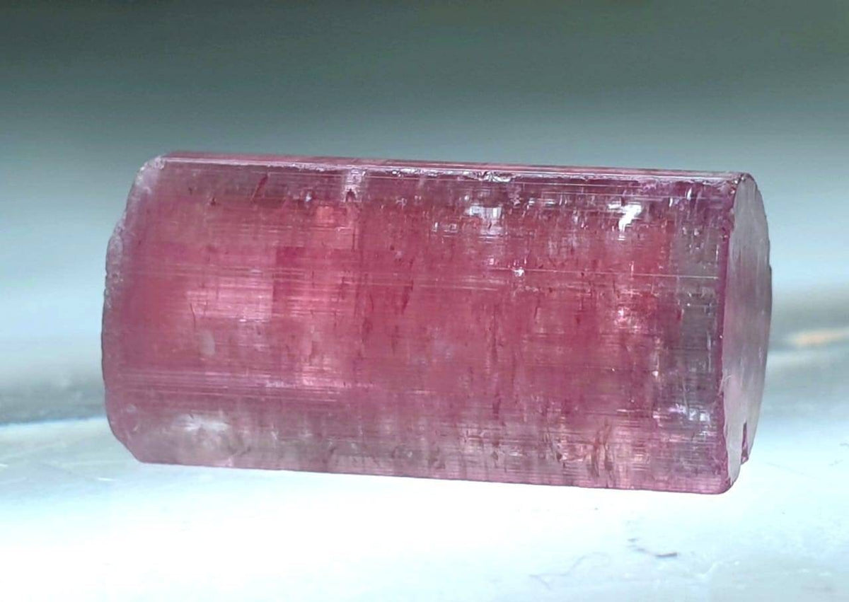 Bubble Pink Bi Color Tourmaline Crystal