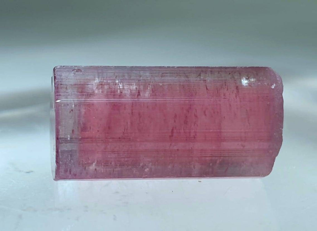 Bubble Pink Bi Color Tourmaline Crystal