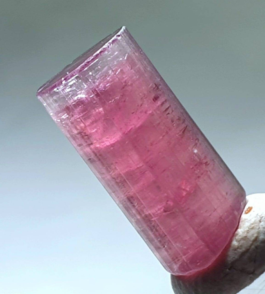Bubble Pink Bi Color Tourmaline Crystal