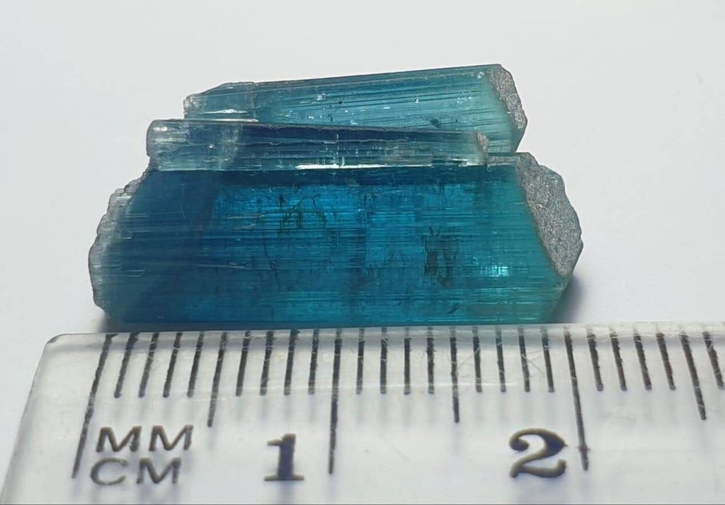 Sea Blue Tourmaline Bunch Crystals