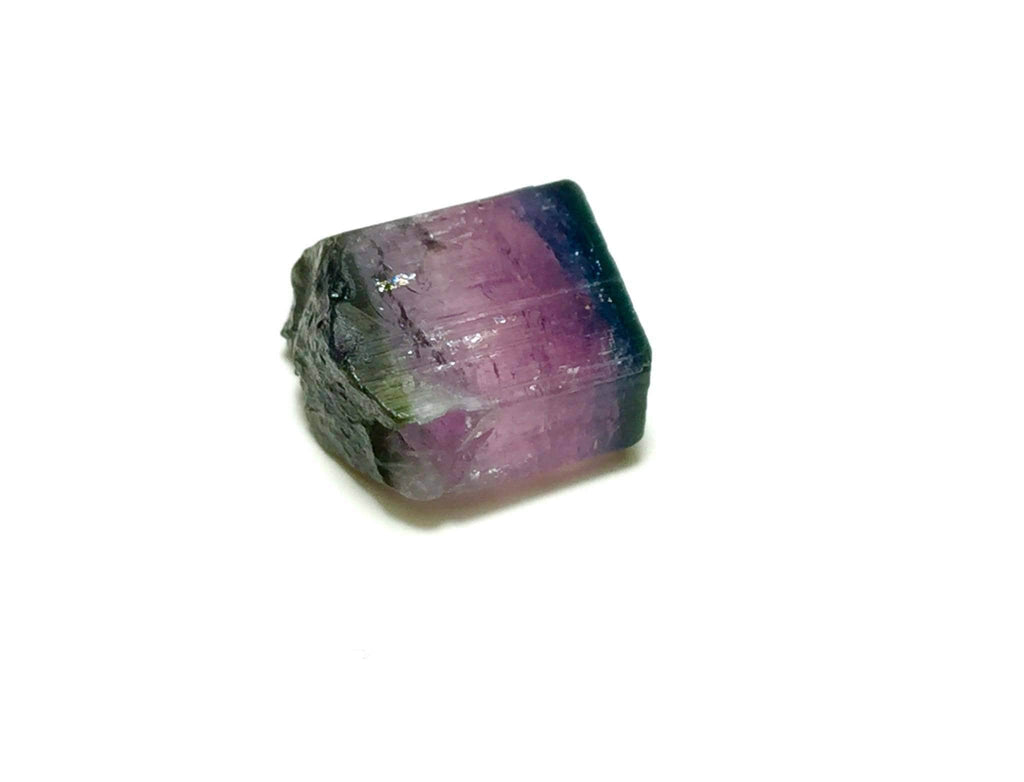 Bi Color Terminated Tourmaline Crystal