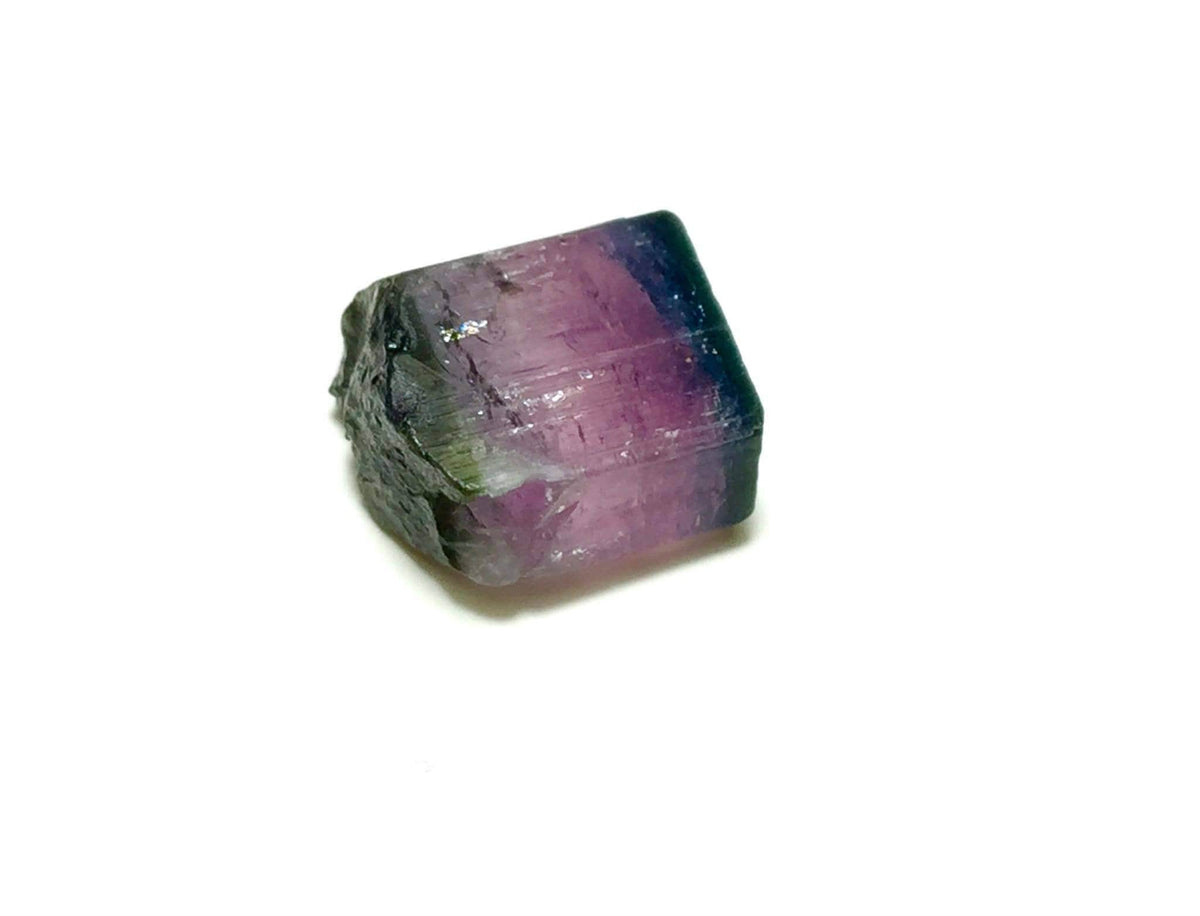Bi Color Terminated Tourmaline Crystal
