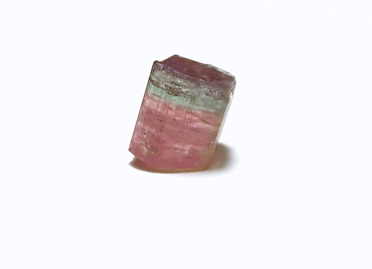 Bi Color Terminated Tourmaline Crystal