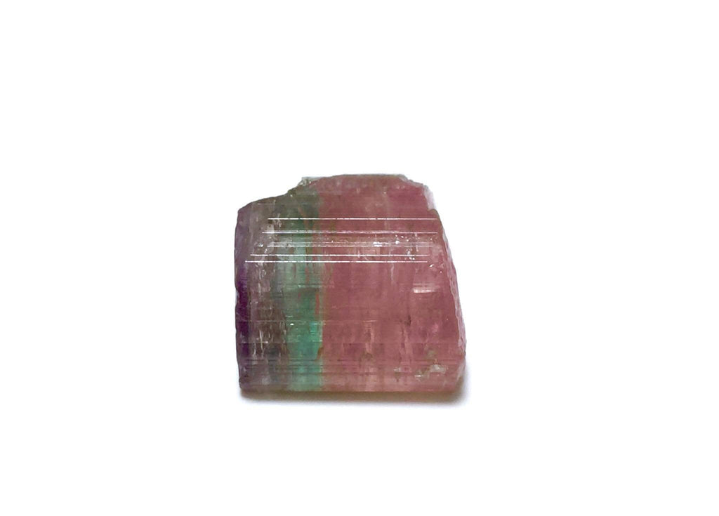 Bi Color Terminated Tourmaline Crystal
