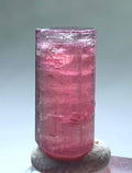 Bubble Pink Bi Color Tourmaline Crystal