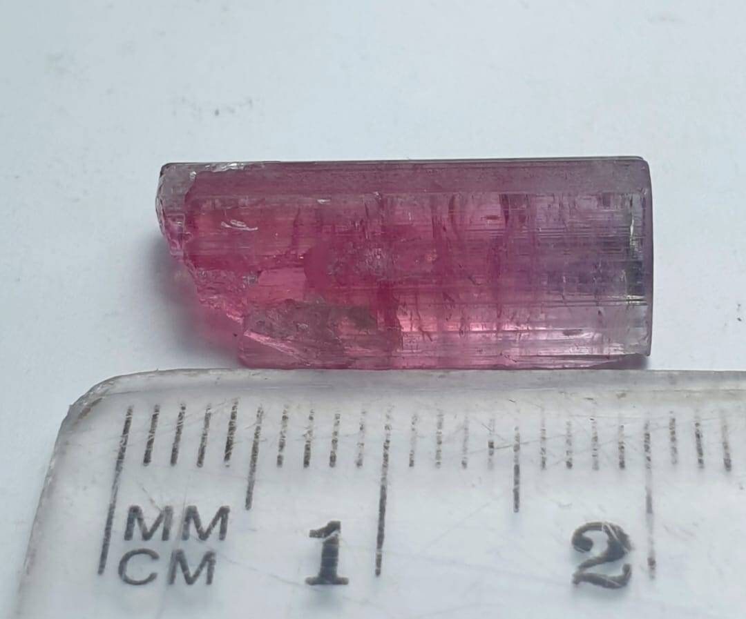 Bi Color Tourmaline Crystal