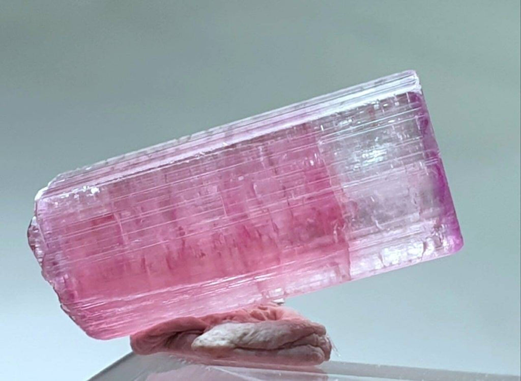 Bi Color Terminated Tourmaline Crystal