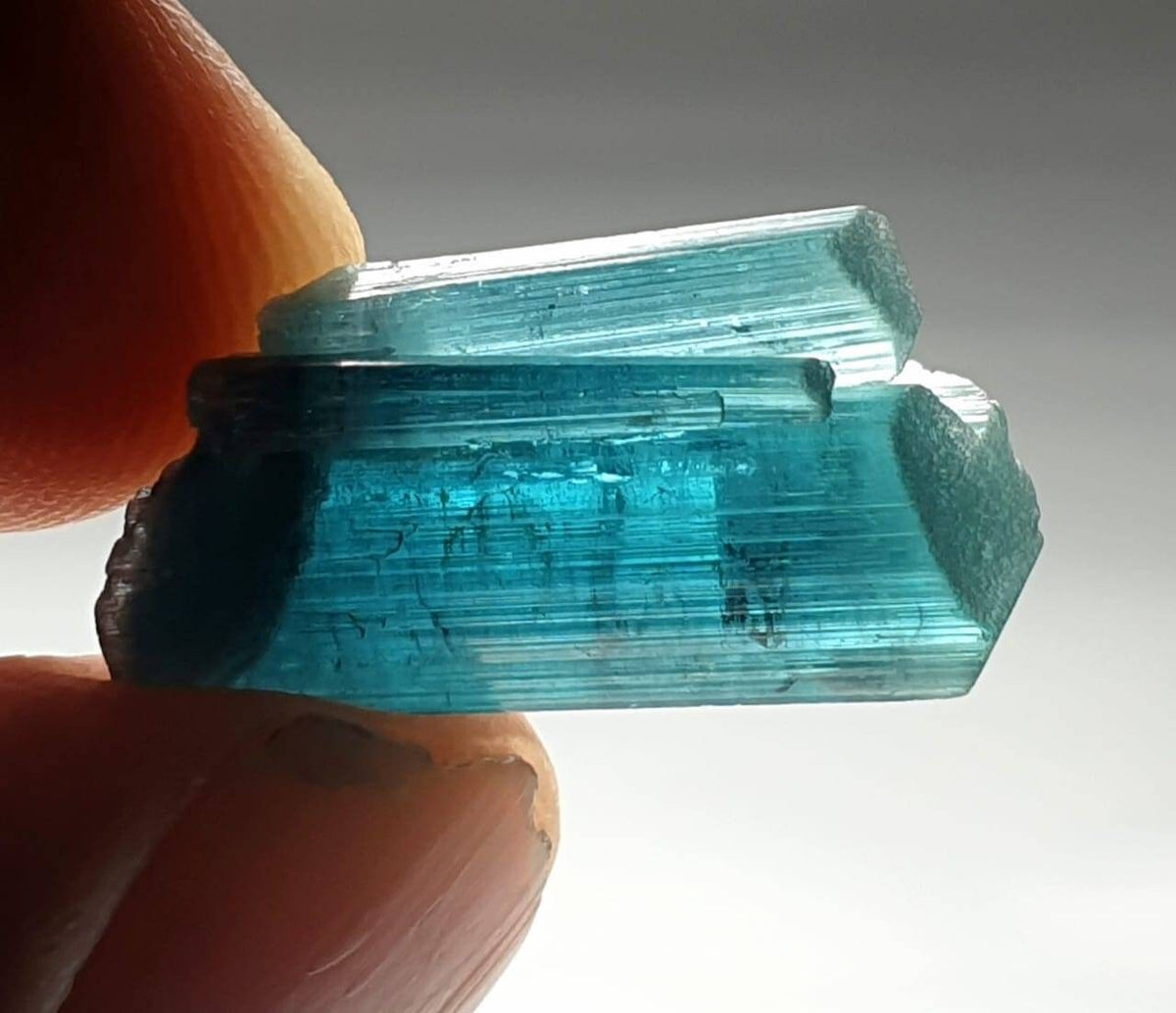 Sea Blue Tourmaline Bunch Crystals