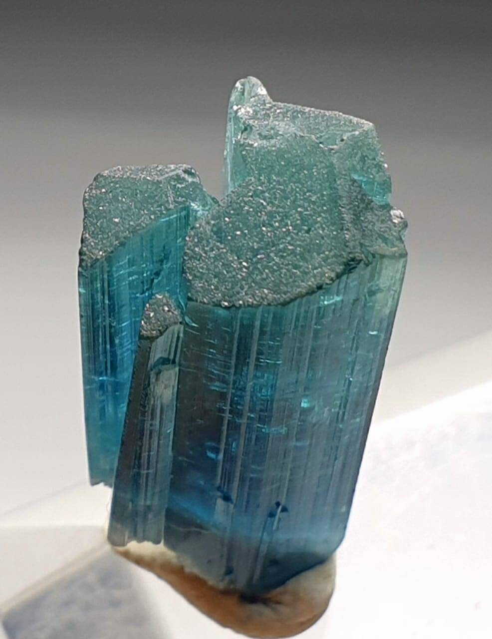 Sea Blue Tourmaline Bunch Crystals