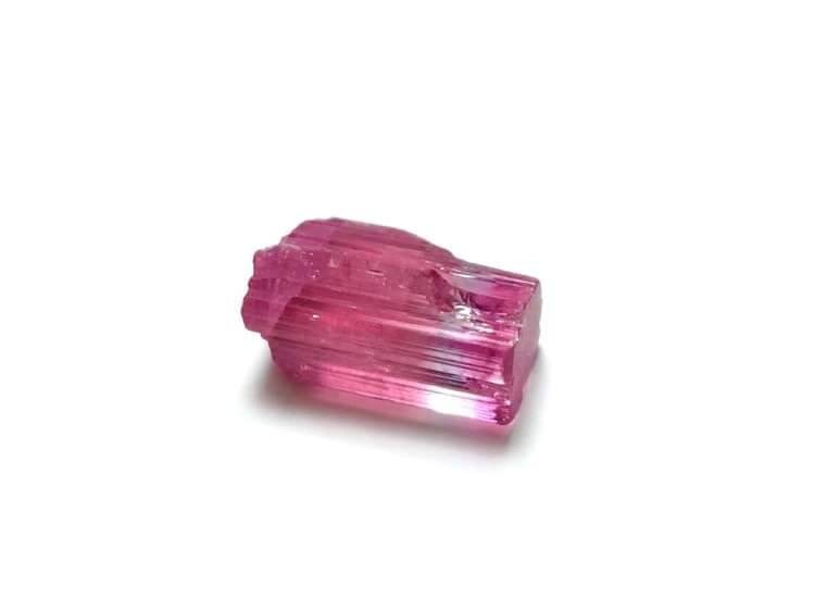 Purple Bi Color Terminated Tourmaline Crystal