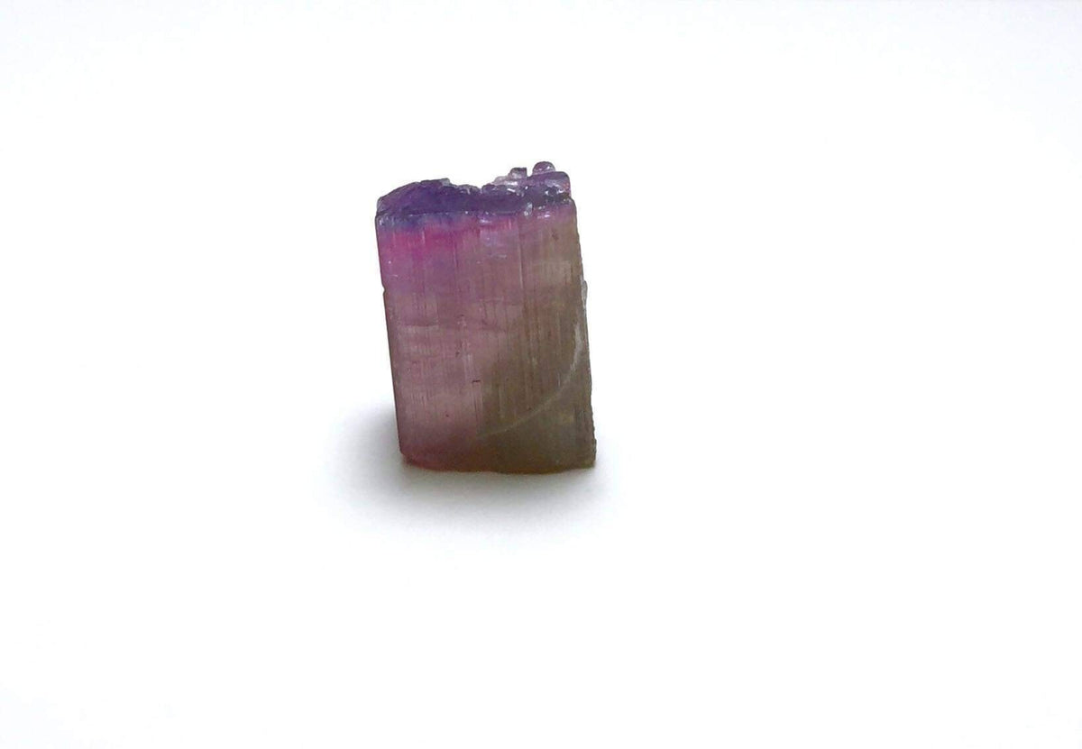 Purple Cap Tourmaline Crystal