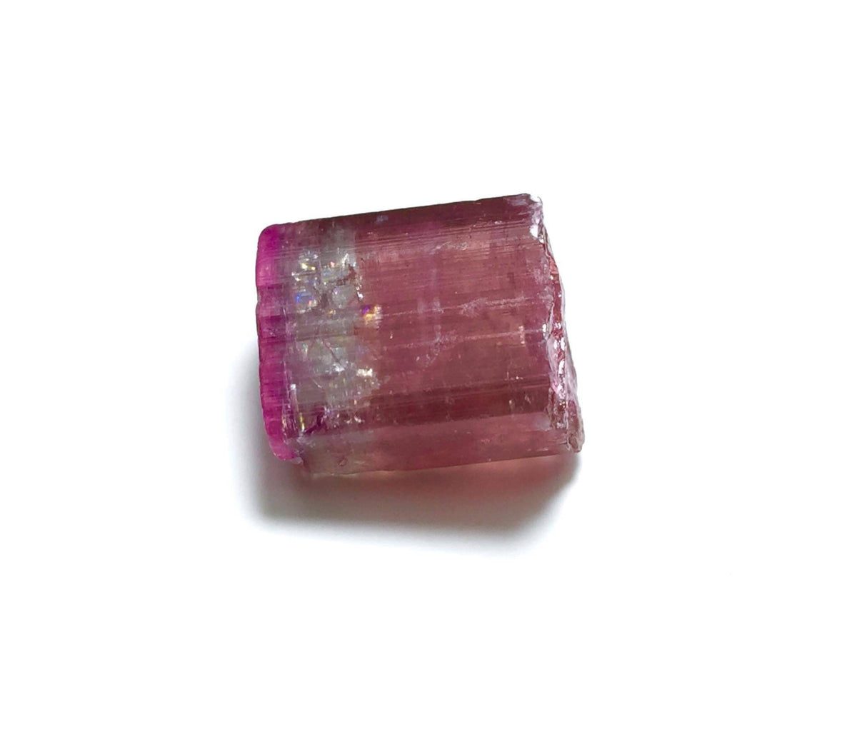 Bi Color Terminated Tourmaline Crystal