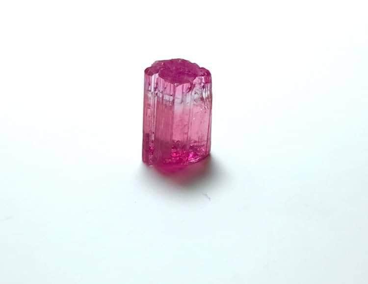 Purple Bi Color Terminated Tourmaline Crystal