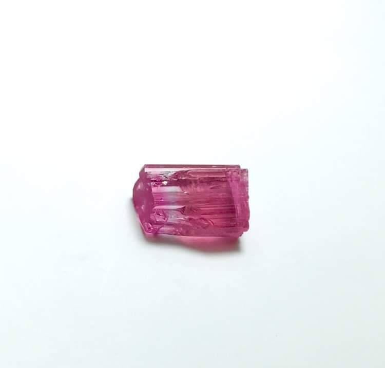 Purple Bi Color Terminated Tourmaline Crystal