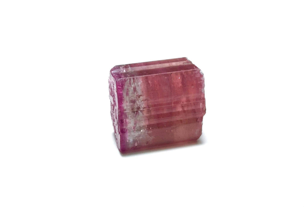 Bi Color Terminated Tourmaline Crystal