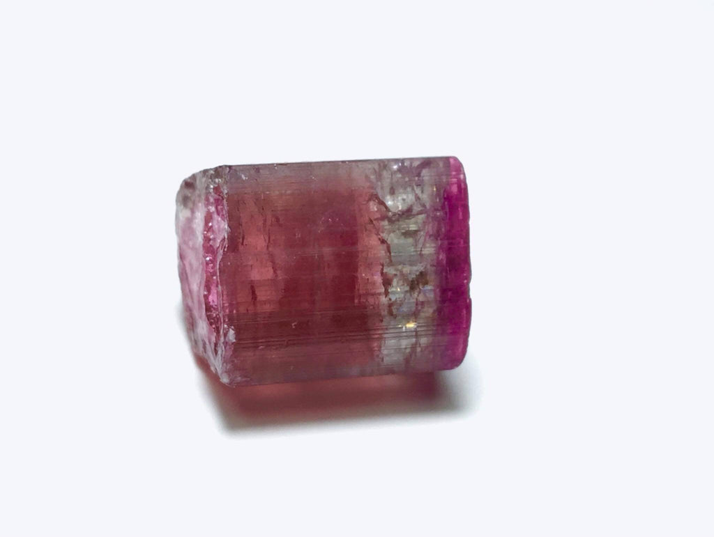 Bi Color Terminated Tourmaline Crystal