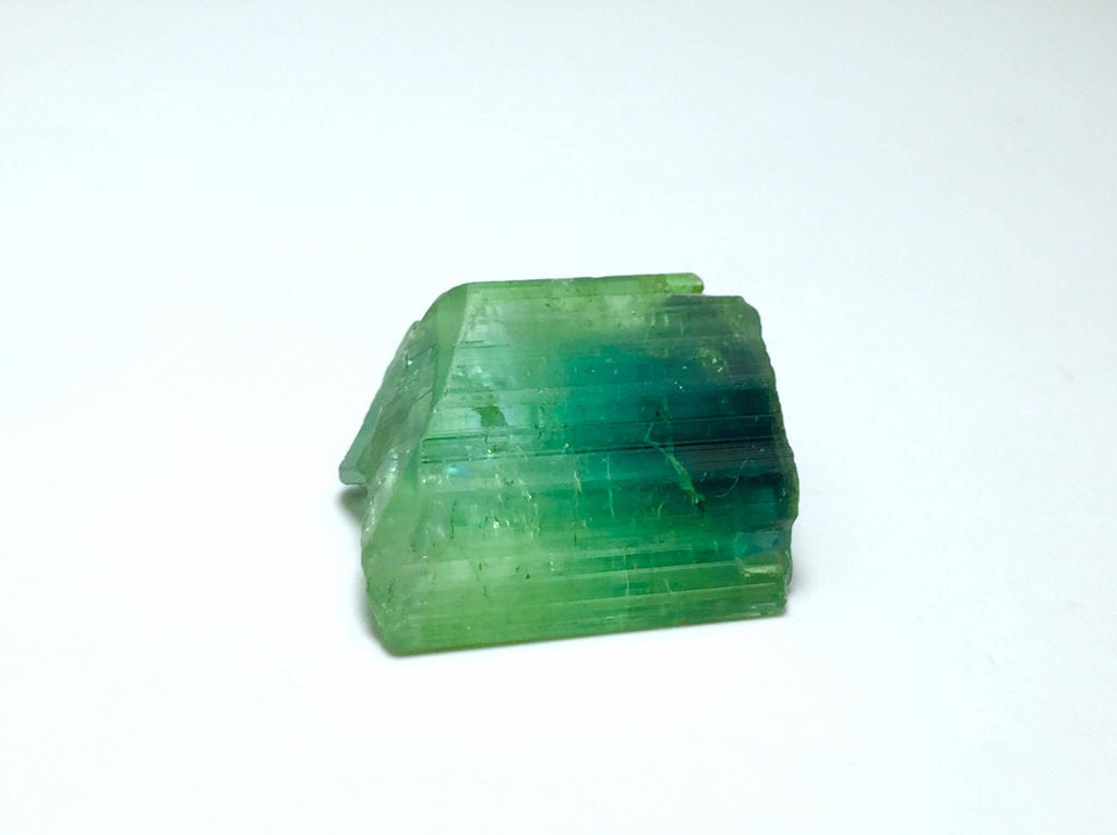 Bi Color Terminated Tourmaline Crystal