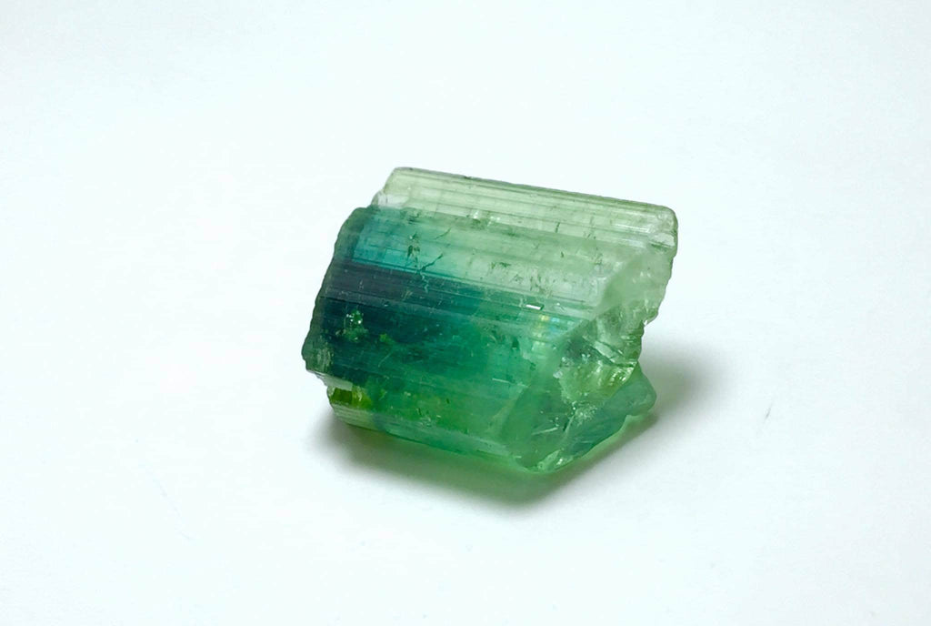 Bi Color Terminated Tourmaline Crystal