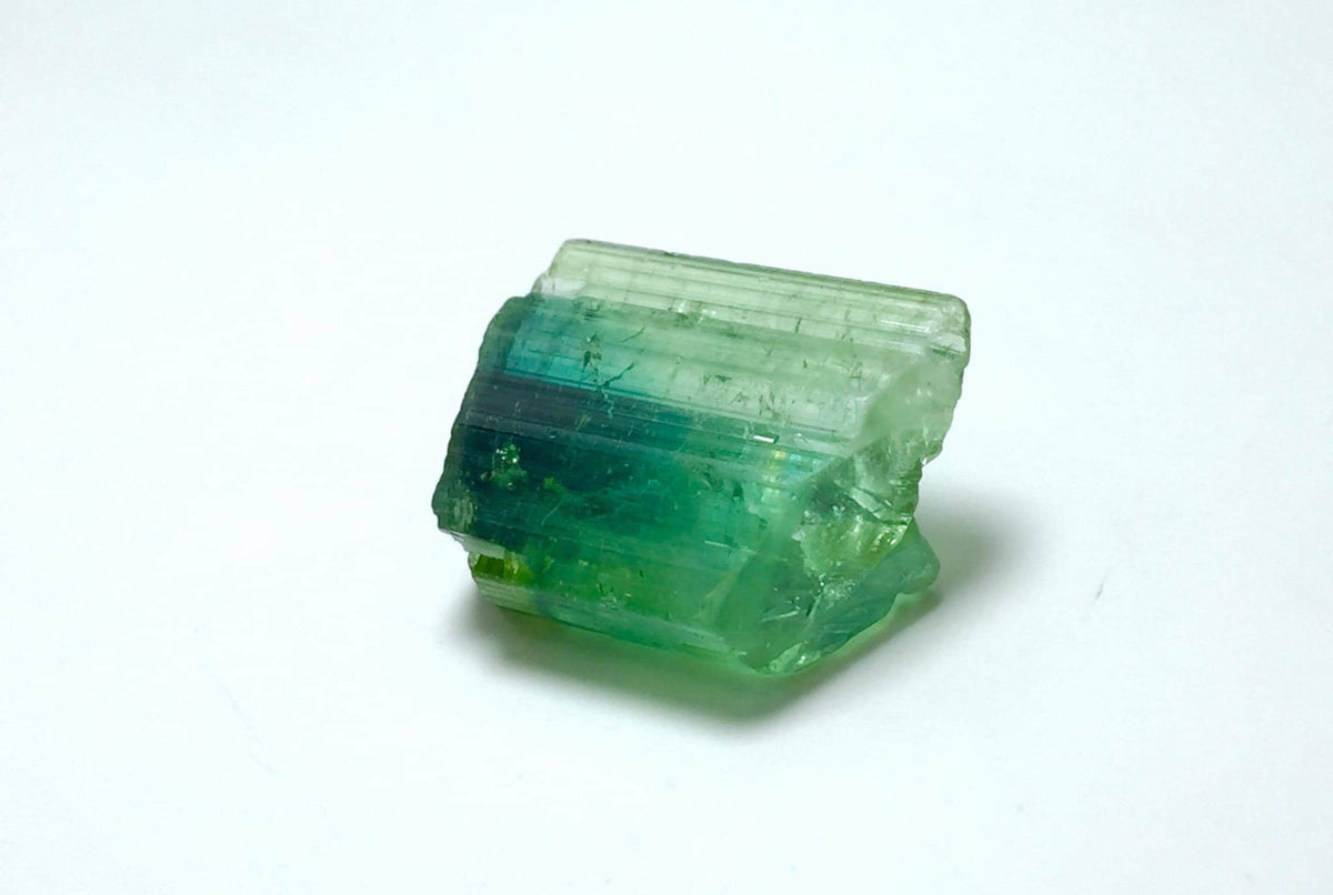 Bi Color Terminated Tourmaline Crystal